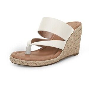 Coutgo women’s wedge sandals NWT size 7.5 sturdy, stylish slip-ons and durable